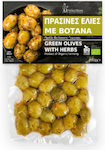 Βελουϊτίνος Organic Green Olives 180gr