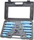 Elmark Set 12 Screwdrivers with 12 Interchangeable Tips
