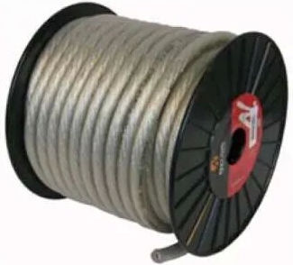Necom 10mm² Smokey Кабел за захранване в Сребрист цвят 1м 1бр