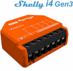 Shelly I4 Gen 3 Smart Switch Wi-Fi, Bluetooth & RF 16A Shelly I4 Gen 3 Smart Switch Wi-Fi, Bluetooth & RF 16A