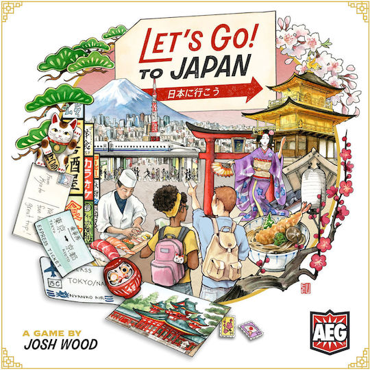 Επιτραπέζιο Παιχνίδι Let's Go! To Japan για 1-5 Παίκτες 10+ Ετών (EN) Alderac