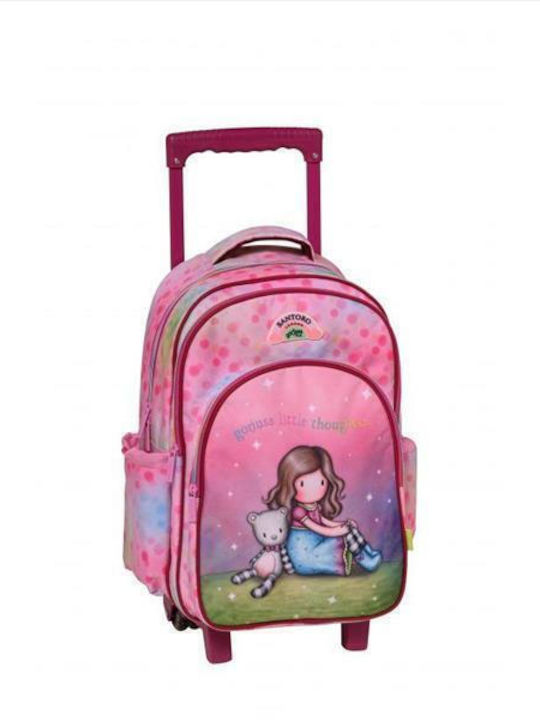 Santoro School Bag Trolley Elementary, Elementary Multicolored