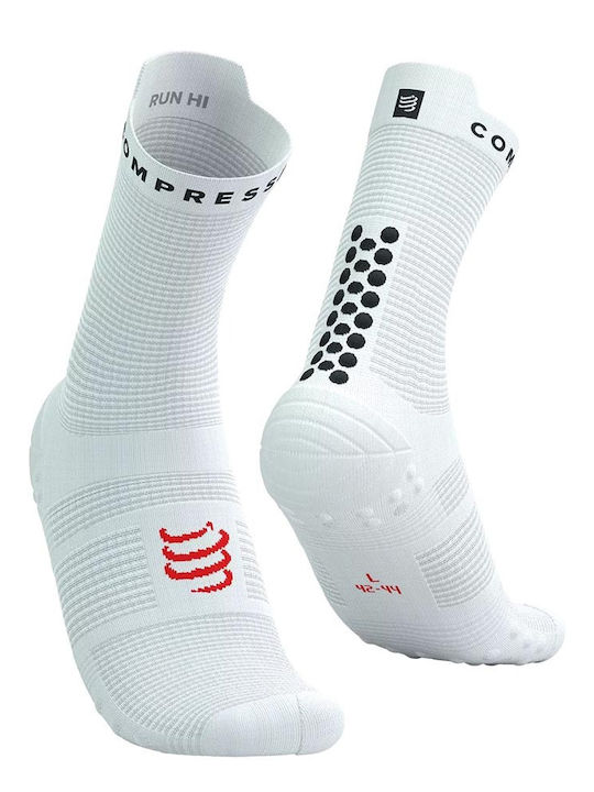 Compressport Pro Racing Running Κάλτσες Λευκές ...