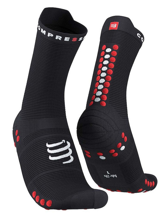 Compressport Racing Running Socks Black 1 Pair