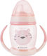 Kikka Boo Educational Sippy Cup Silicone with Handles Pink for 8m+m+ 200ml