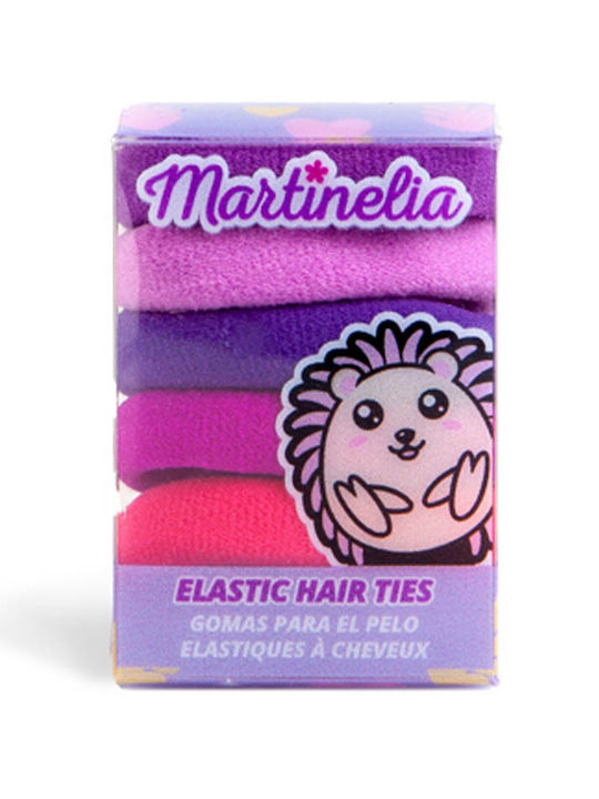 Martinelia Elastic Copii Arici Violet 5buc