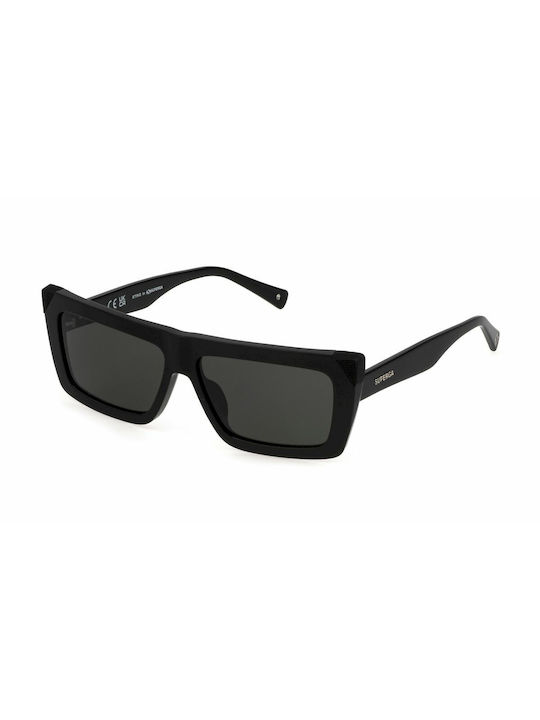 Sting Sunglasses with Black Plastic Frame and Black Lens SST494 0700