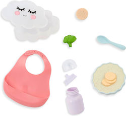 Doll Accessories Set 14 Inches Battat Mealtime 10 Pieces