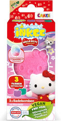 Set Bombe de Baie Efervescente Craze Hello Kitty 3 Bucăți Set Bombe de Baie Efervescente Craze Hello Kitty 3 Bucăți