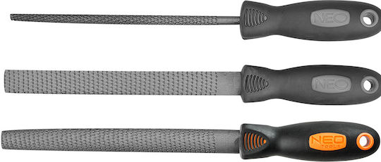Neo Tools 37-545 Set of Files with Handle 3pcs