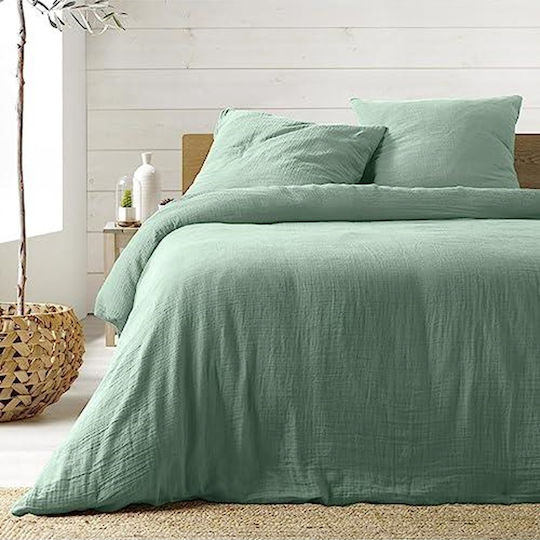 Douceur d'Intérieur Σετ Υπέρδιπλο 4τμχ 240x220εκ. Sage