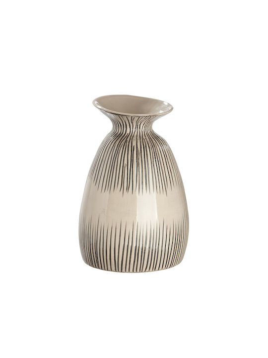 ArteLibre Decorative Vase Beige