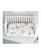 Dimcol Duvet Crib Cotton White Mauve 120x160cm