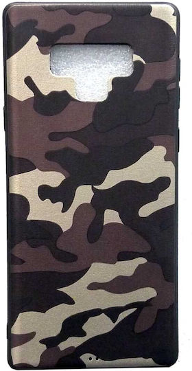 Moro Back Cover Σιλικόνης Καφέ (Galaxy Note 9)