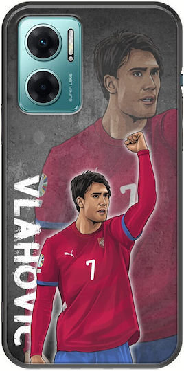 Euro 2024 Dusan Vlahovic Xiaomi Redmi 10 5g Black Tpu Black Silicone