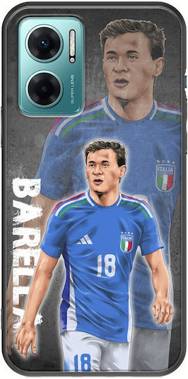 Euro 2024 Nicolo Barella Xiaomi Redmi 10 5g Black Tpu Black Silicone