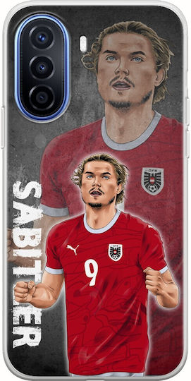 Euro 2024 Marcel Sabitzer Huawei Nova Y70 Flexible Tpu Διάφανη Σιλικόνη