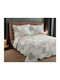 Linea Home SE285 Set Paturi & Cuverturi Pat Superdublu Microfibra Imprimeu 220x240cm 3 Bucăți