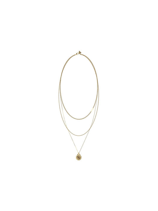 Guess Necklace from Gold Plated Steel