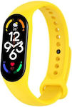 M7 Activity Tracker with Heart Rate Monitor Yellow