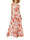 Enzzo Maxi Rochie Red