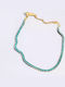 Stainless Steel Anklet Light Blue