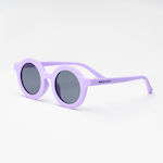 Baby Cloud Round 2-5 ani Ochelari de soare pentru copii Lilac Polarizate BC010119