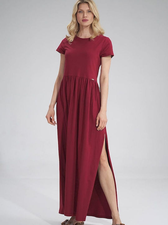 Figl Sommer Maxi Kleid Rot