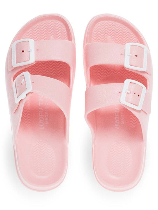 Slides σε Ροζ Χρώμα