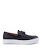 Men's Leather Loafers Blue