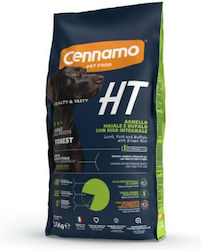 Cennamo 10kg Ξηρά Τροφή για Ενήλικους Σκύλους με Κρέας, Αρνί, Χοιρινό, Βουβάλι, Καστανό Ρύζι, Σιτάρι, Καλαμπόκι και Ρόδι