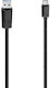 HAMA USB 2.0 Кабел USB-C Мъжки - USB-A Черен 3м 00200653