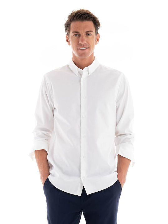 Calvin Klein Oxford Men's Shirt White