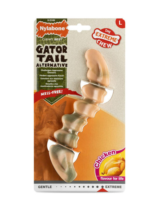 Nylabone Игра Кокал Куче Дъвчащо с Вкус Пилешко Large 1бр