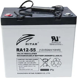 Ritar Μπαταρία UPS 12V 55Ah Ritar Μπαταρία UPS 12V 55Ah