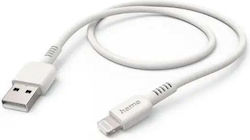 HAMA USB-A to Lightning Cable White 1m 00187283