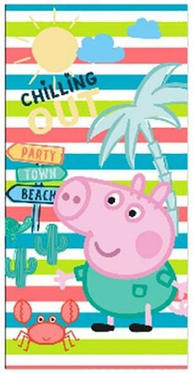 E PLUS M Παιδική Πετσέτα Θαλάσσης Peppa Pig 140x70εκ.