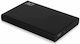 Hard Drive Enclosure Act Ac1225 Sata 2.5" Usb-c 3.2 Gen2 Black