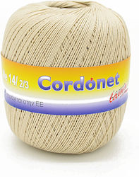 Handibrand Knitting Yarn Lace Thread Beige 330m...
