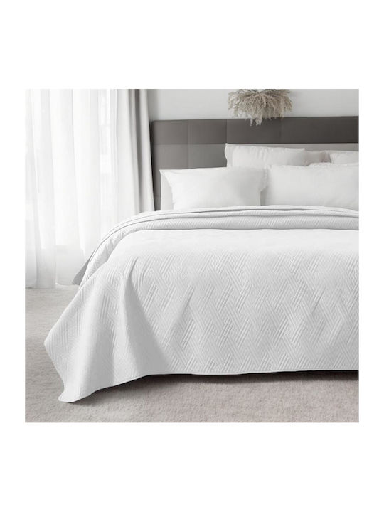 Linea Home Mercer Coverlet Queen Size White 220x240cm