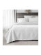 Linea Home Mercer Tagesdecke Einzelbett White 160x220cm