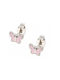 Touch Kids Earrings Studs Butterflies made of Steel