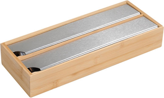 Kesper Βάση Οργάνωσης Ρολών Ξύλινη Μπεζ 35x16x5.5cm W958044