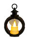 The translated Liquid template in German language: Weihnachtskerzen & Kerzenständer Laterne Schwarz Batterie 13.5x9cm.