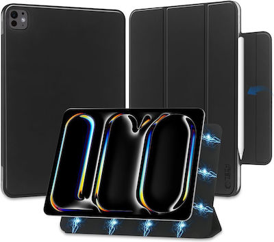 Tech-Protect Flip Cover Μαύρο iPad Pro 13