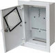 Alfako Recessed Metal Appliance 1x1f Electronic Meter Locking Window Ral 9003 A-rw18e