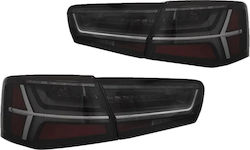 Dynamic Πίσω Φανάρια Led για Audi A6 11-15 2τμχ