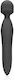 Shots Vibrator Massage 20cm Schwarz