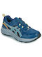 ASICS Scout 3 Herren Sportschuhe Laufen Blau