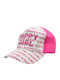 Brims and Trims Παιδικό Καπέλο Jockey Υφασμάτινο Ροζ